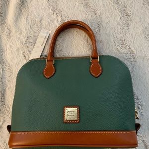 DOONEY & BOURKE Zip Zip Satchel NWT with Dust Bag